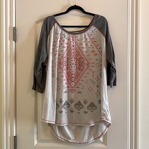 Maurices 3/4" Sleeve Shirt